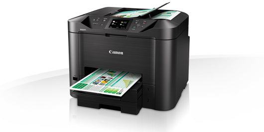 Canon MAXIFY MB5450 – Farbiges Tintenstrahl-MFP A4, 4-in-1 – USB/LAN/WLAN – Duplex, Duplex-ADF – 24 S/W-Seiten pro Minute