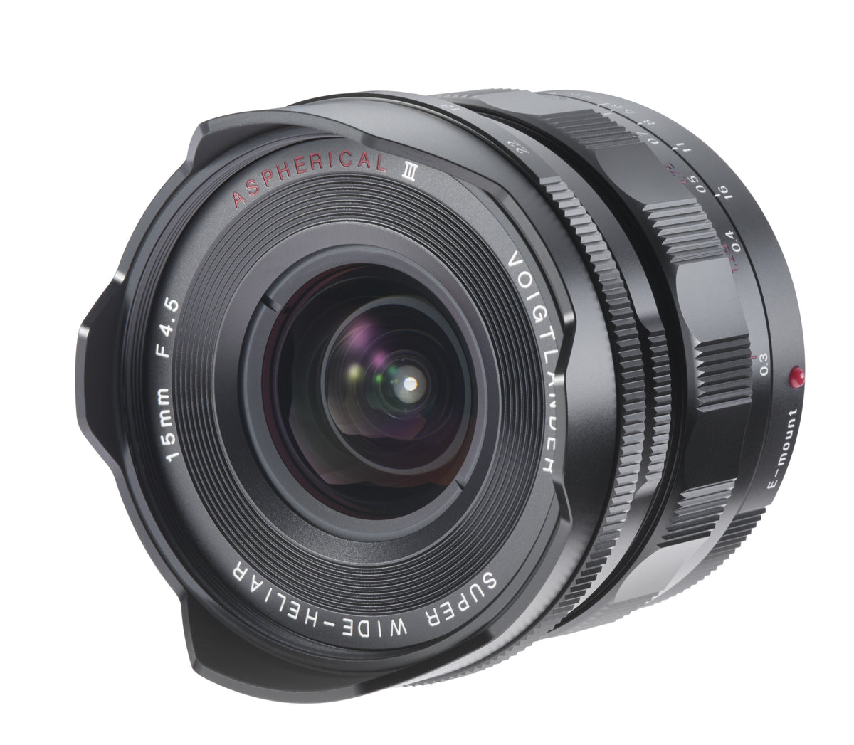 Voigtländer Heliar 15 mm f/4.5 III asph. Objektiv – Sony E-Mount