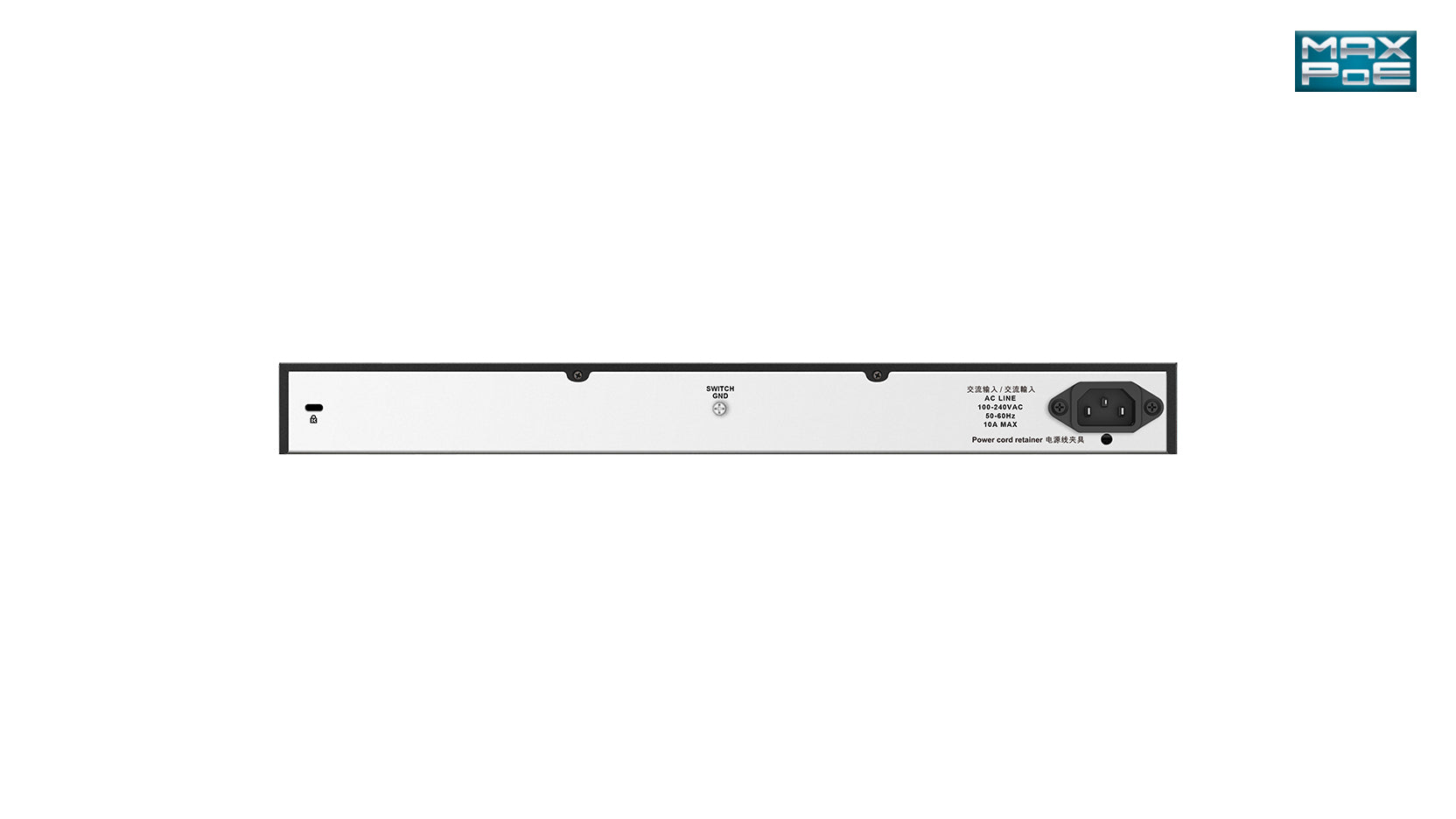 D-Link DGS-1026MP – Unmanaged Switch – 24× 1G, 2× SFP (Combo), PoE+, PoE-Budget 370 W, 19", 1U