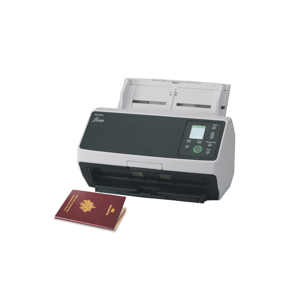 Ricoh fi-8190 – A4, 600 × 600 dpi, ADF + Scanner mit manueller Zuführung