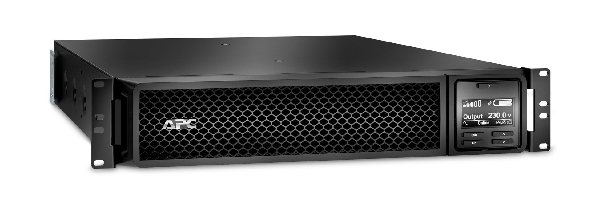 APC Smart-UPS SRT3000RMXLI USV 3 kVA/2700 W Online – 2U Rack – C13×8, C19×2 – Eingang IEC C20