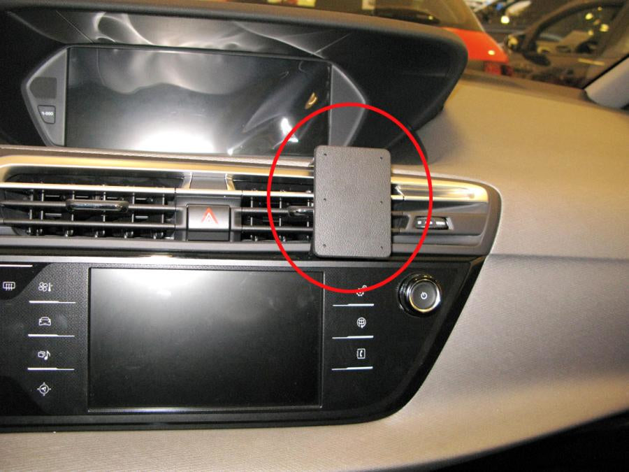 Brodit ProClip Angled – Auto-Halterung – für Citroen C4 Picasso II/Grand Picasso II (2013–2016) – Schwarz
