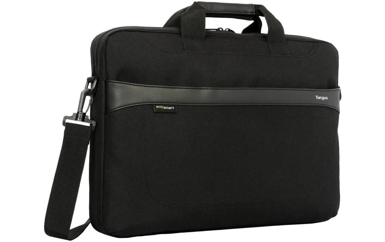 Targus GeoLite ECO Notebook-Tasche bis 16" – auf Trolley aufsteckbar, wasserfest – Schwarz
