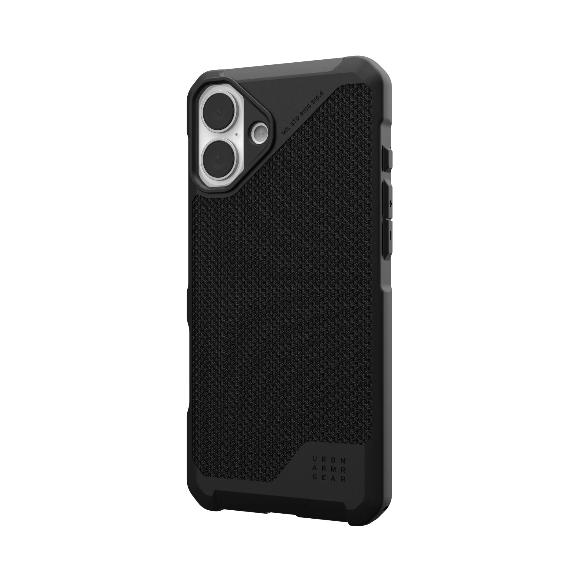 Urban Armor Gear Backcover Metropolis LT – für Apple iPhone 16 Plus – schwarz – TPU, MagSafe-kompatibel
