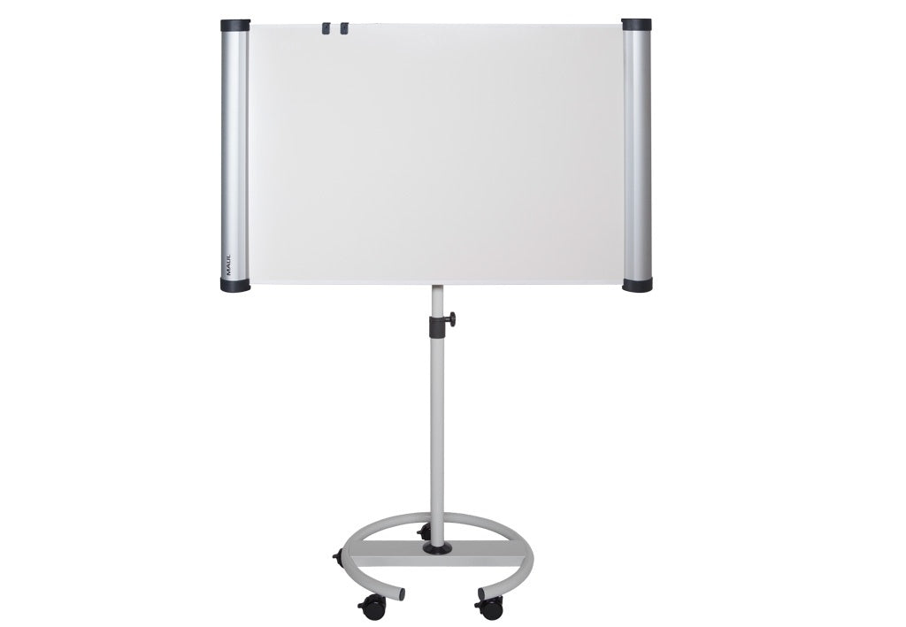 MAUL Flipchart solid flip2use – 66 × 97 cm, weiss, Metall