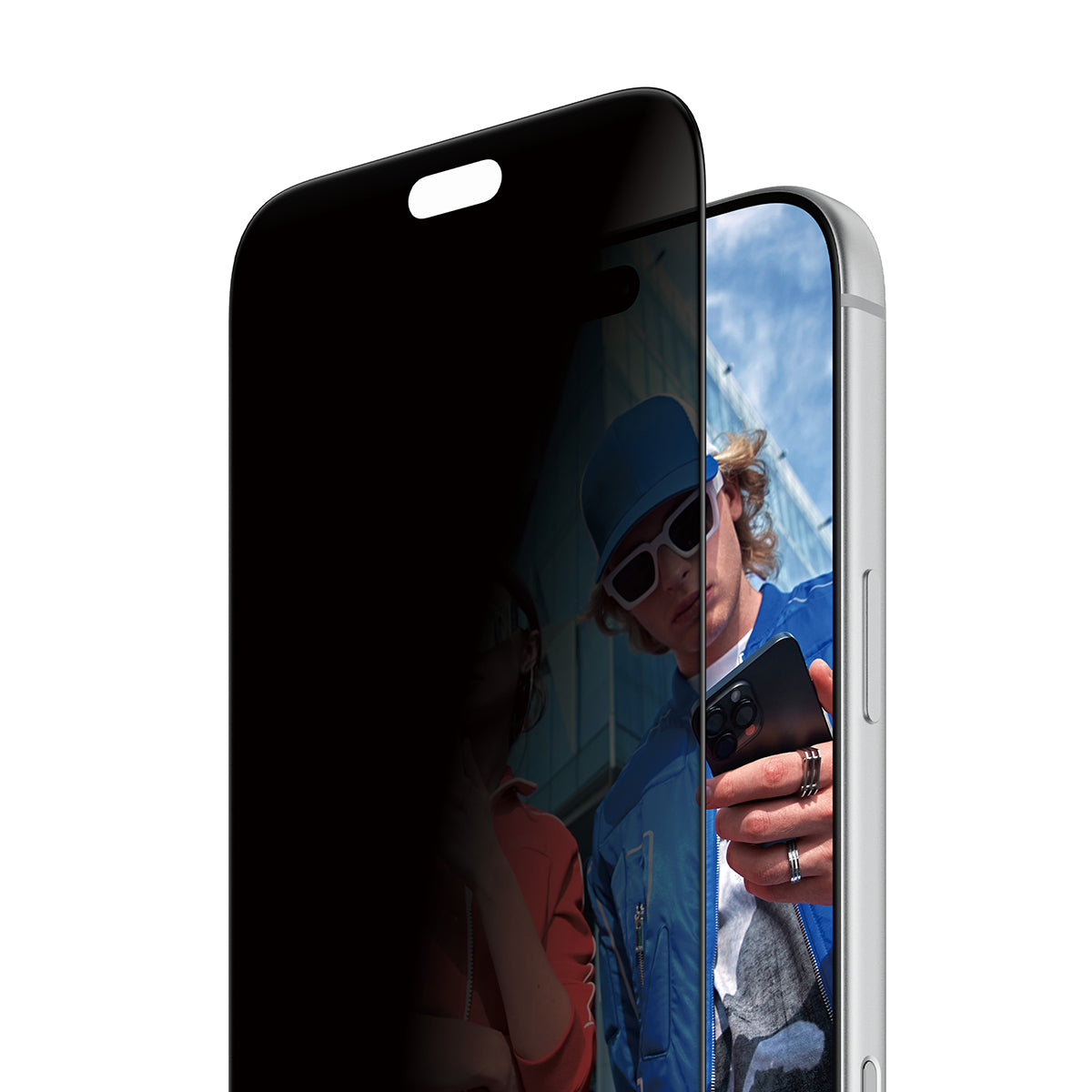 PanzerGlass Privacy-Filter (Folie), Ultra-Wide Fit – für iPhone 18 Pro Max – mit Applikator