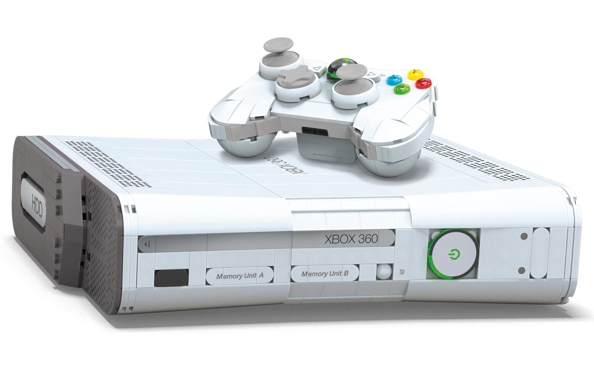 MEGA 3D Puzzle XBOX 360 Konsole – 1342 Teile – Kunststoff