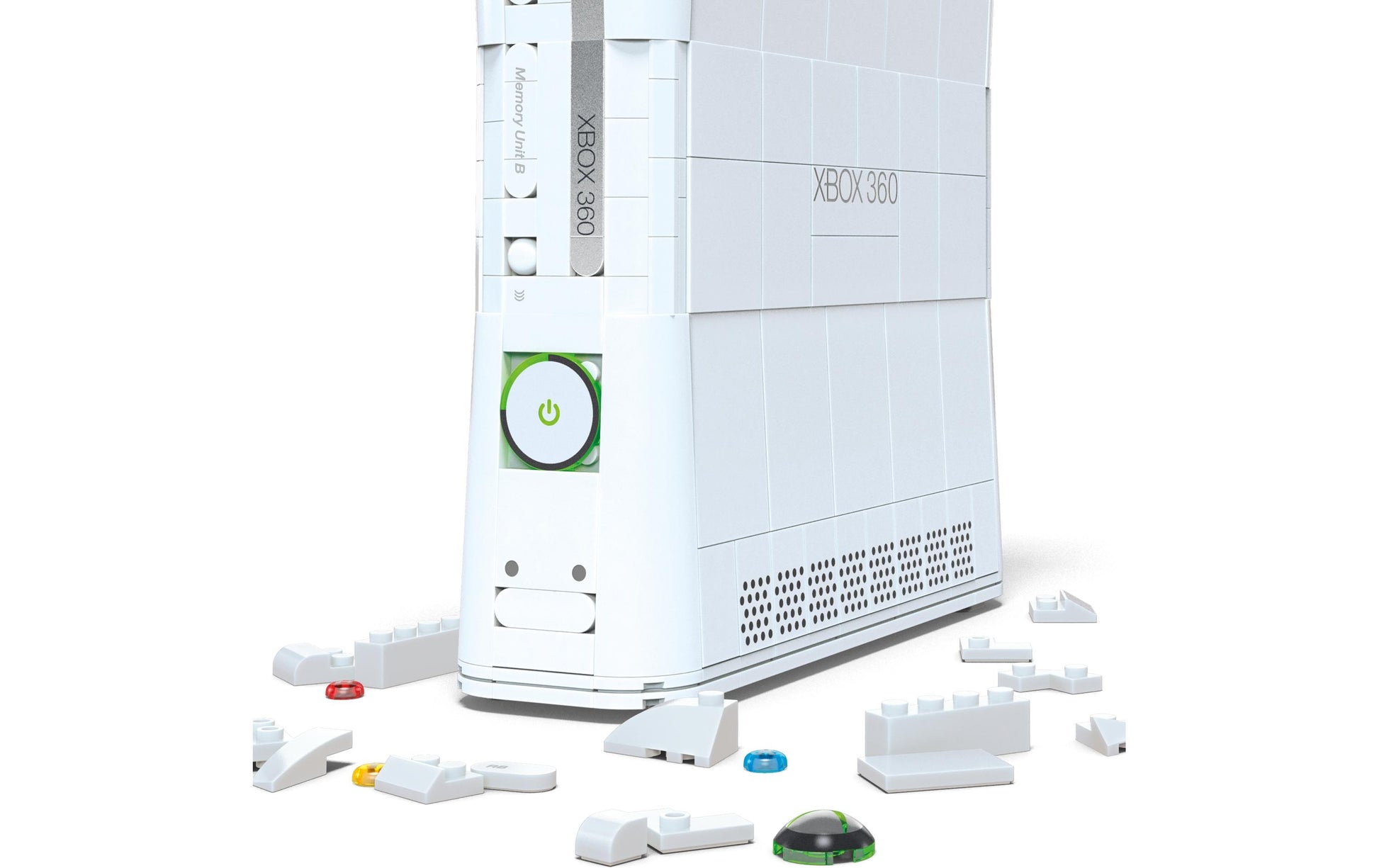 MEGA 3D Puzzle XBOX 360 Konsole – 1342 Teile – Kunststoff