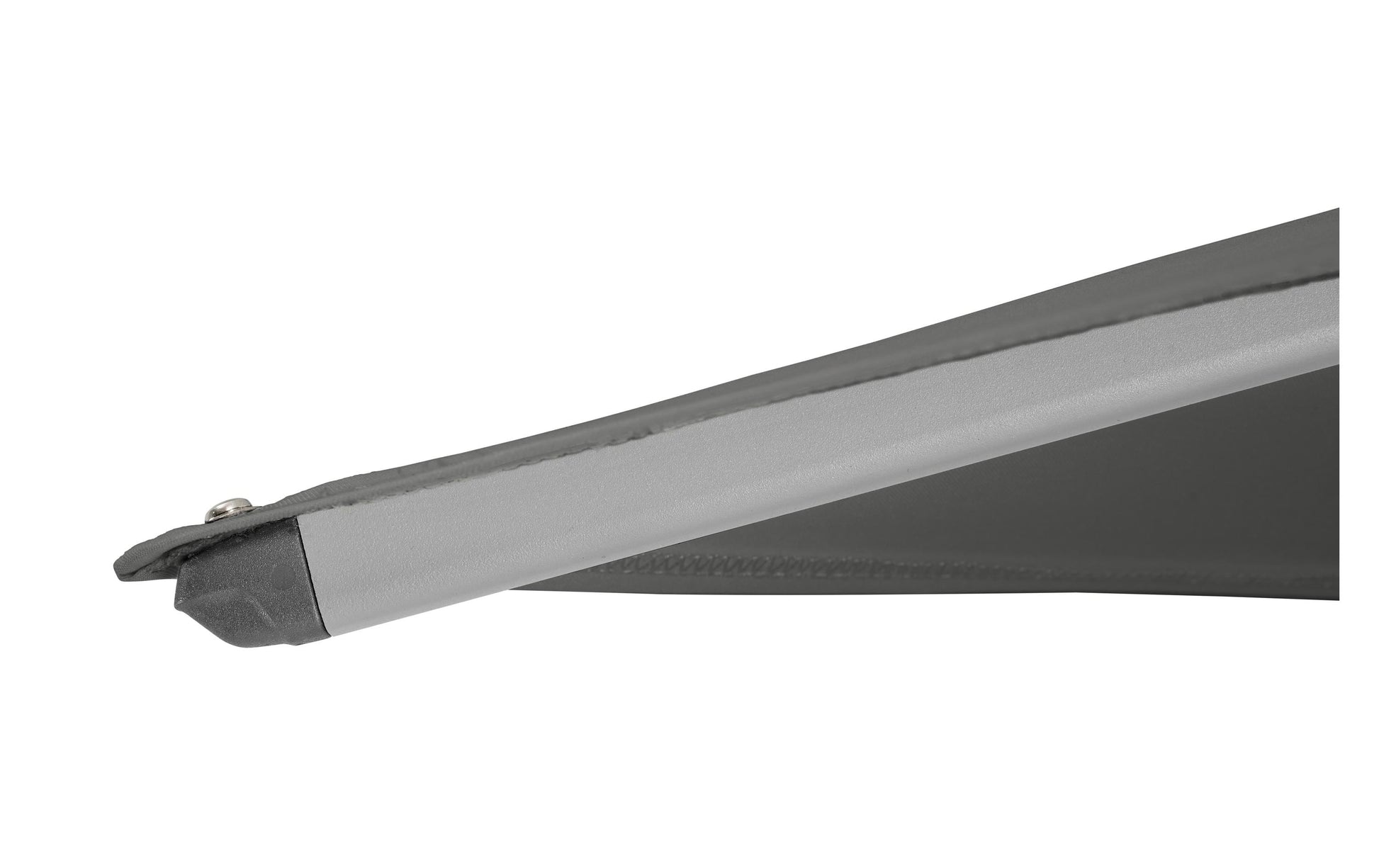Suncomfort by Glatz Balkonschirm Slide – Ø 250 cm – Grau – Neigungsverstellung, Aluminium