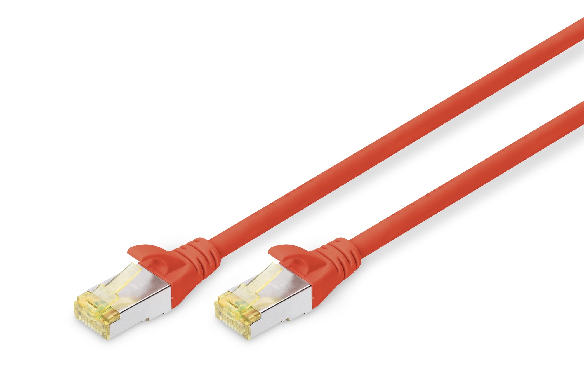 Digitus CAT 6A Patchkabel – 1 m, Rot, S-FTP