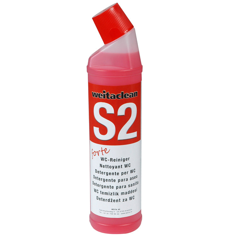 Weitaclean S2 WC-Reiniger/WC-Entkalker – Forte, Gel, Flasche – 750 ml
