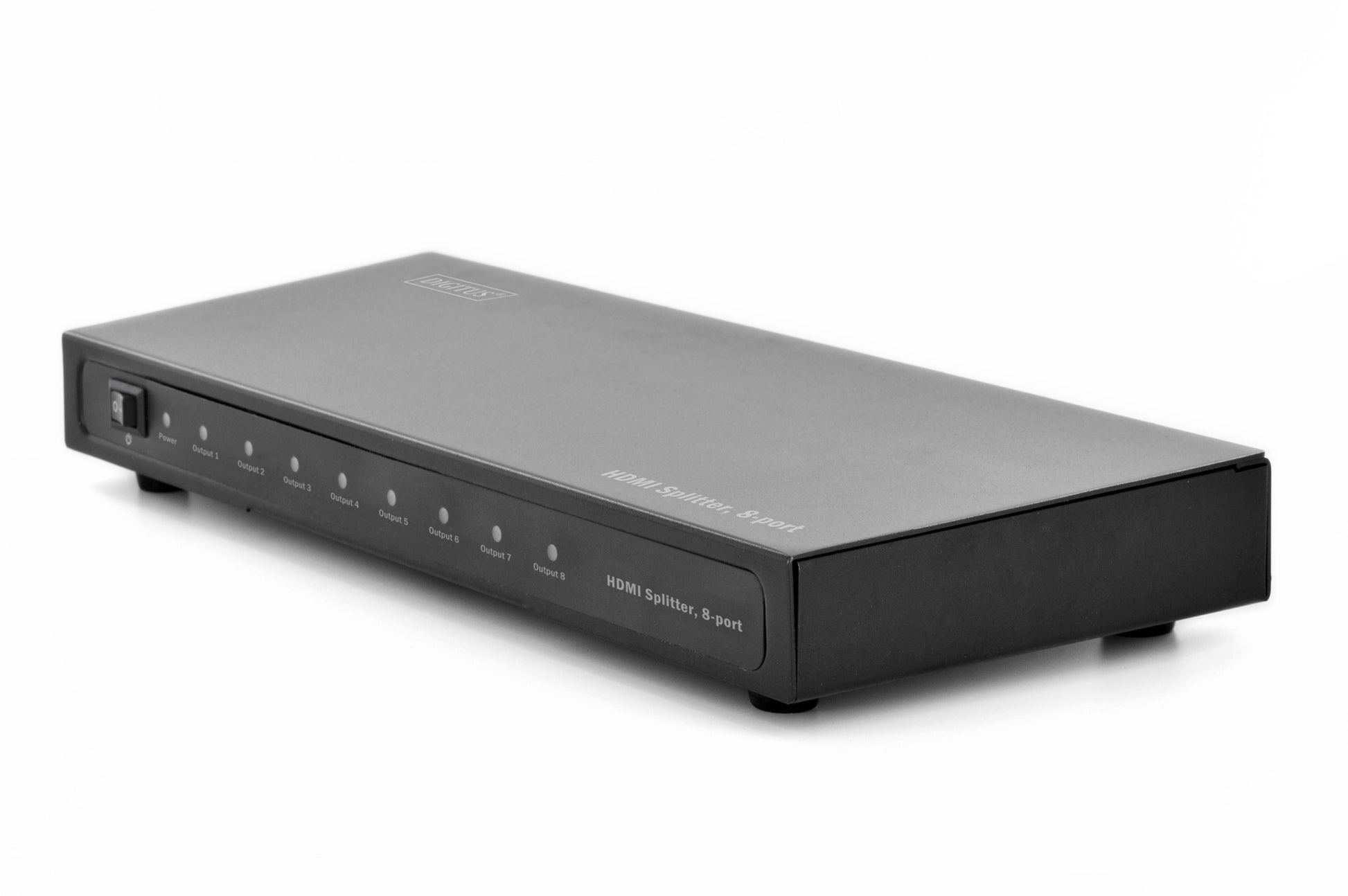 Digitus DS-43302 – HDMI-Splitter – 8-fach, 1920 × 1200 – für HDMI-Geräte – Metallgehäuse