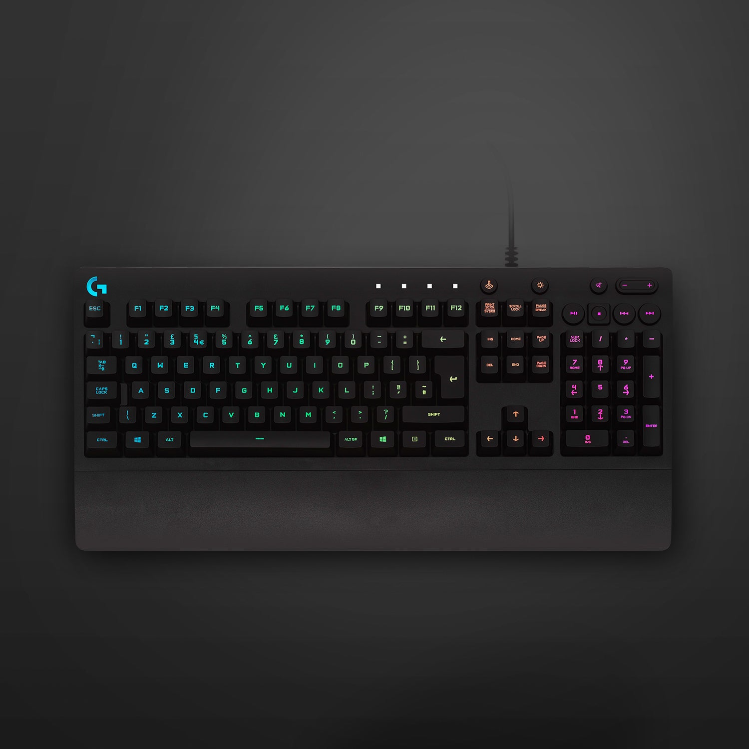 Logitech G G213 Prodigy – Gaming-Tastatur – USB – QWERTZ (CH) – RGB – Schwarz