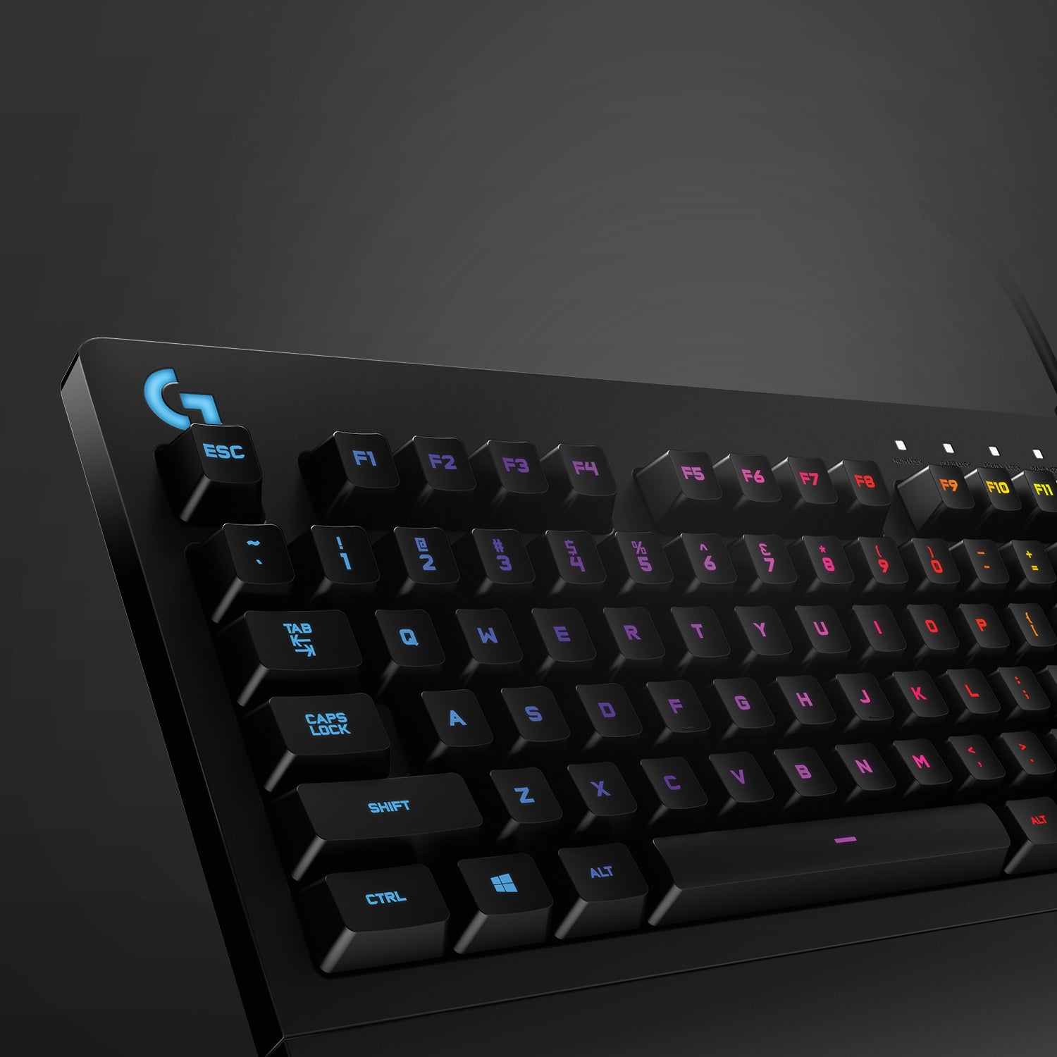 Logitech G G213 Prodigy – Gaming-Tastatur – kabelgebunden, USB – QWERTY (EN) – RGB – Schwarz