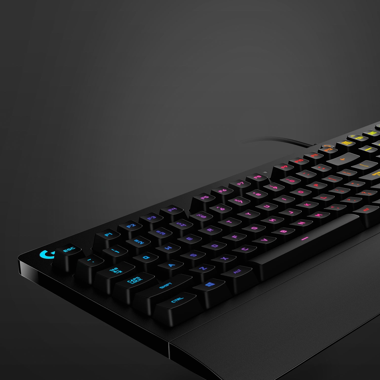 Logitech G G213 Prodigy – Gaming-Tastatur – kabelgebunden, USB – QWERTY (EN) – RGB – Schwarz