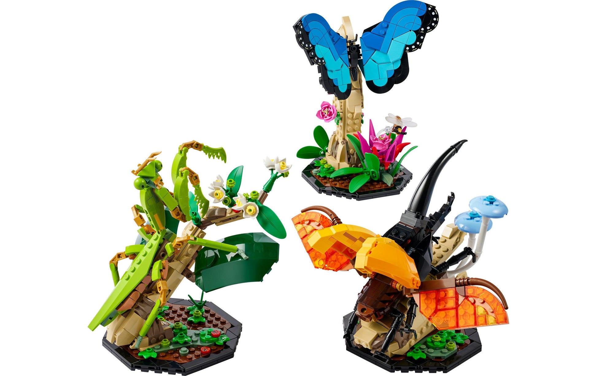 LEGO 3D Puzzle Die Insektensammlung – 1111 Teile – ab 18 Jahren