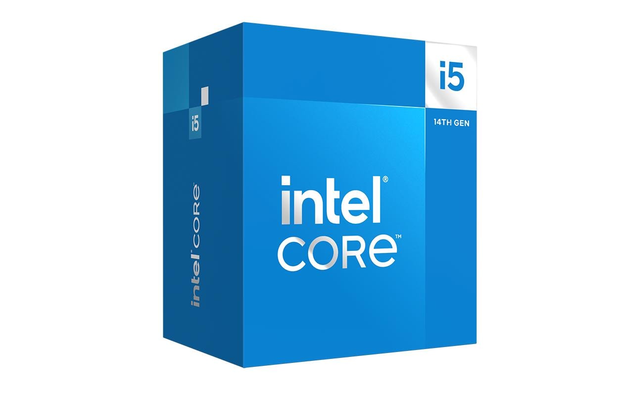 Intel Core i5-14400 – CPU – LGA 1700, 10 Kerne, 16 Threads, 20 MB Cache, Box, Kühler enthalten