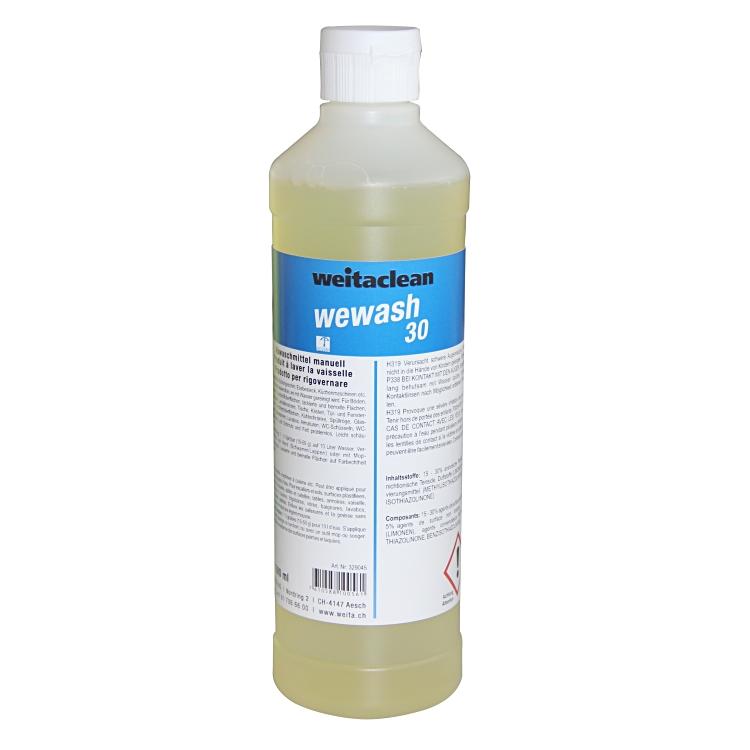 Weitaclean Wewash 30 Allzweckreiniger – für Böden, Kunststoff, Glas – Konzentrat, Flasche – 1 Stk.