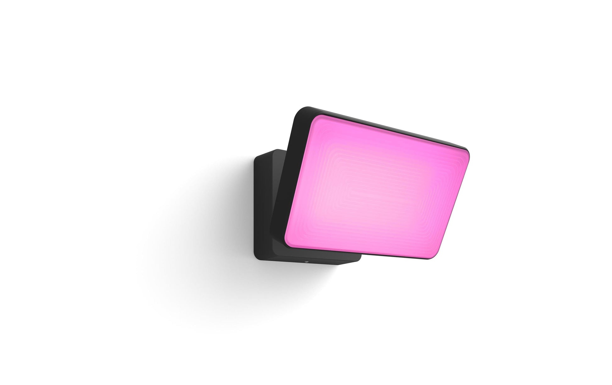 Philips by Signify Philips Hue Aussenwandleuchte – ZigBee – für Philips Hue – schwenkbar, dimmbar – Schwarz – Metall