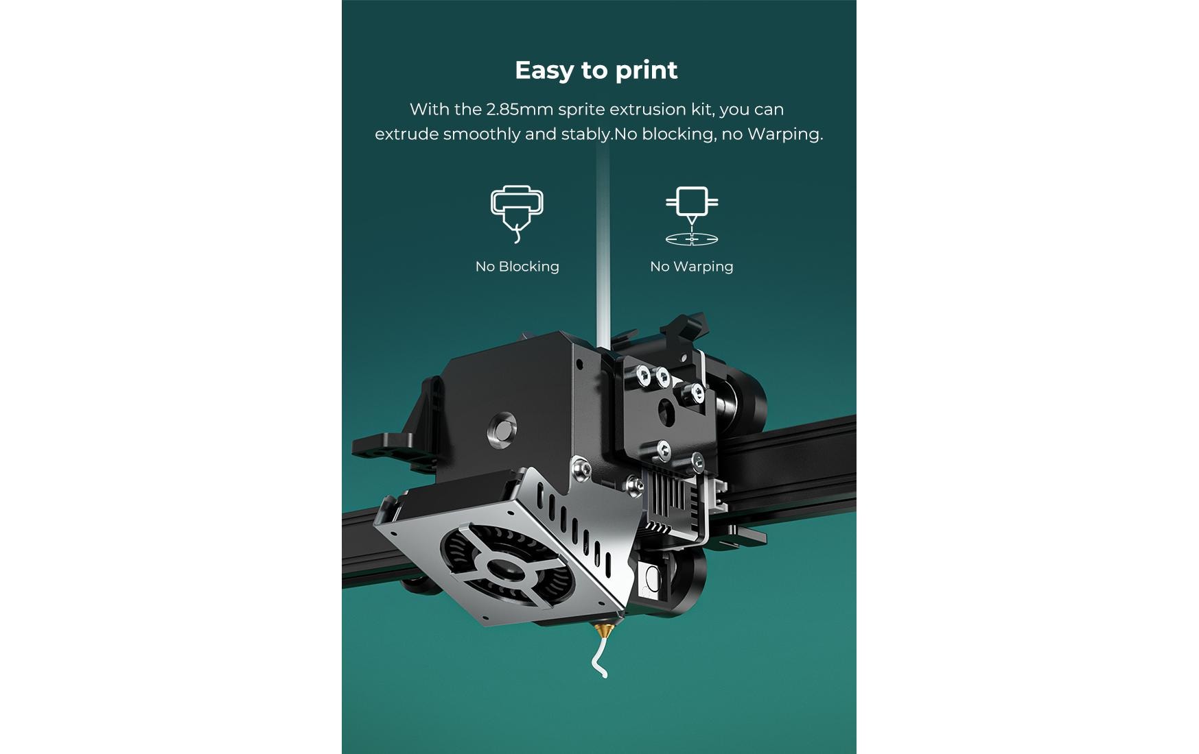 Creality 3D-Drucker-Filament TPR 2,85 mm Rot, 1,29 kg