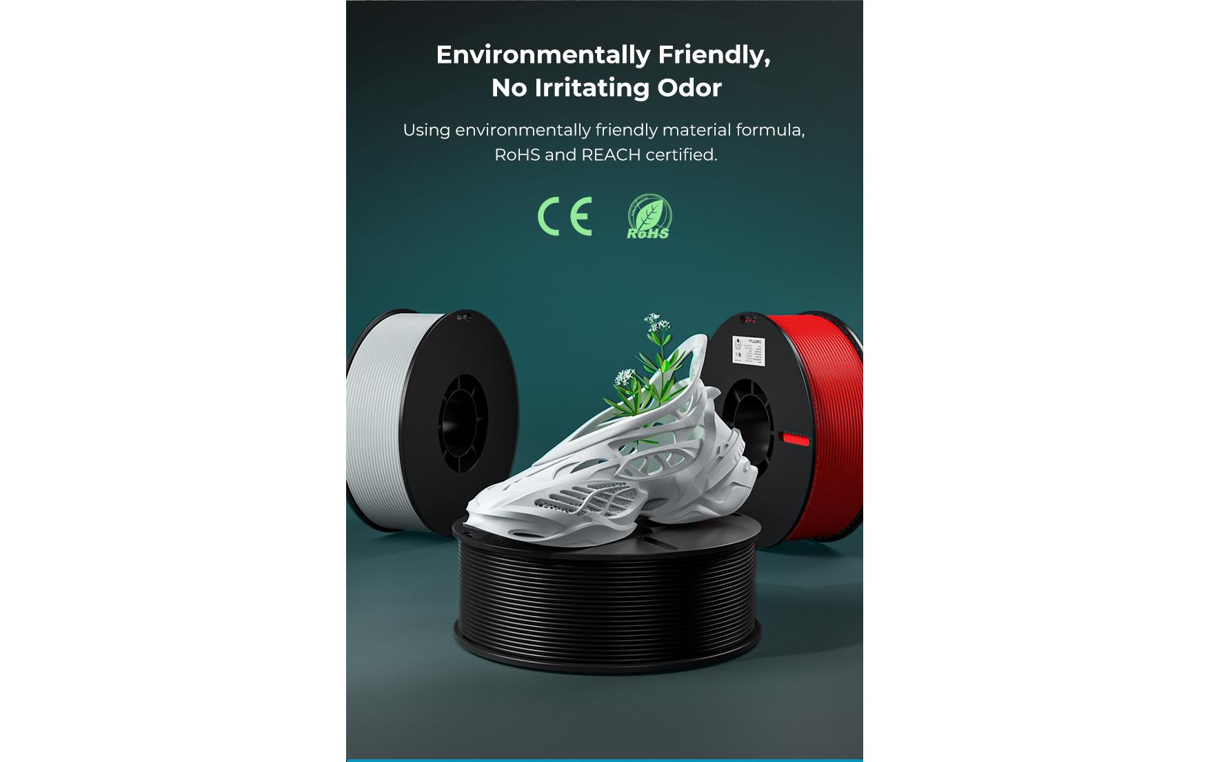 Creality 3D-Drucker-Filament TPR 2,85 mm Rot, 1,29 kg
