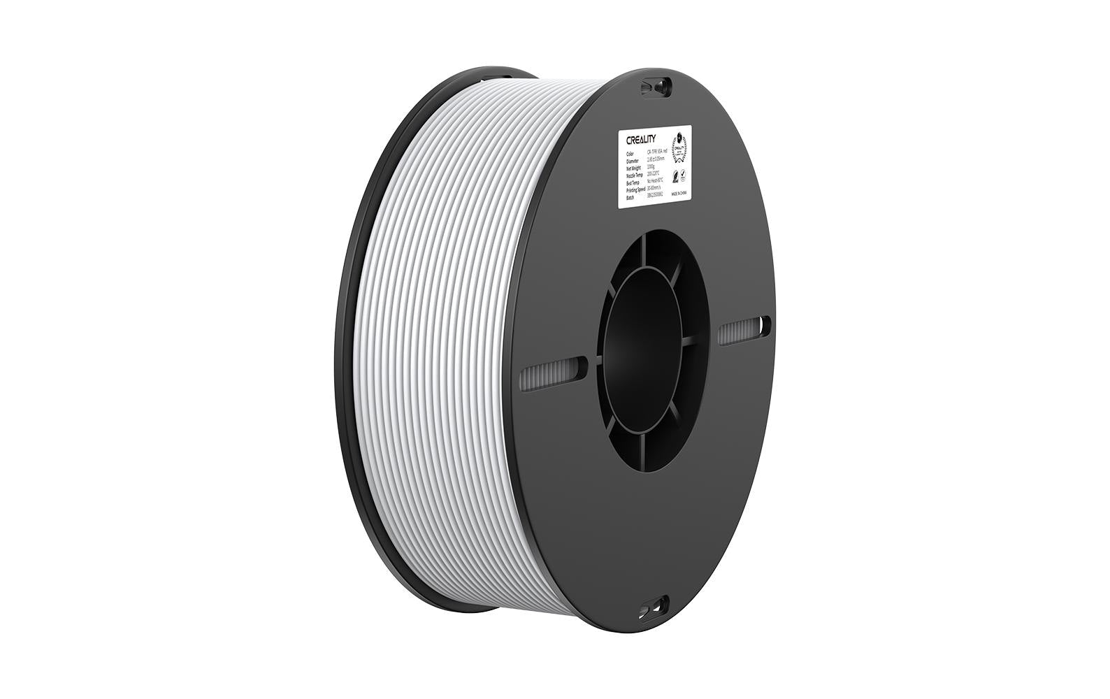 Creality 3D-Drucker-Filament TPR 2,85 mm Weiss, 1,29 kg