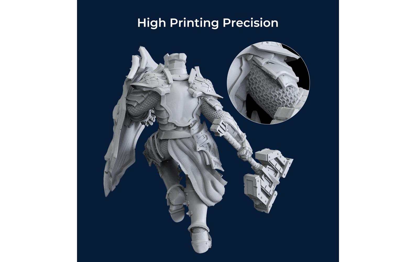 Creality 3D 3D-Drucker-Harz Grau, matt, 1 kg – für 8K- und 10K-LCD-3D-Drucker