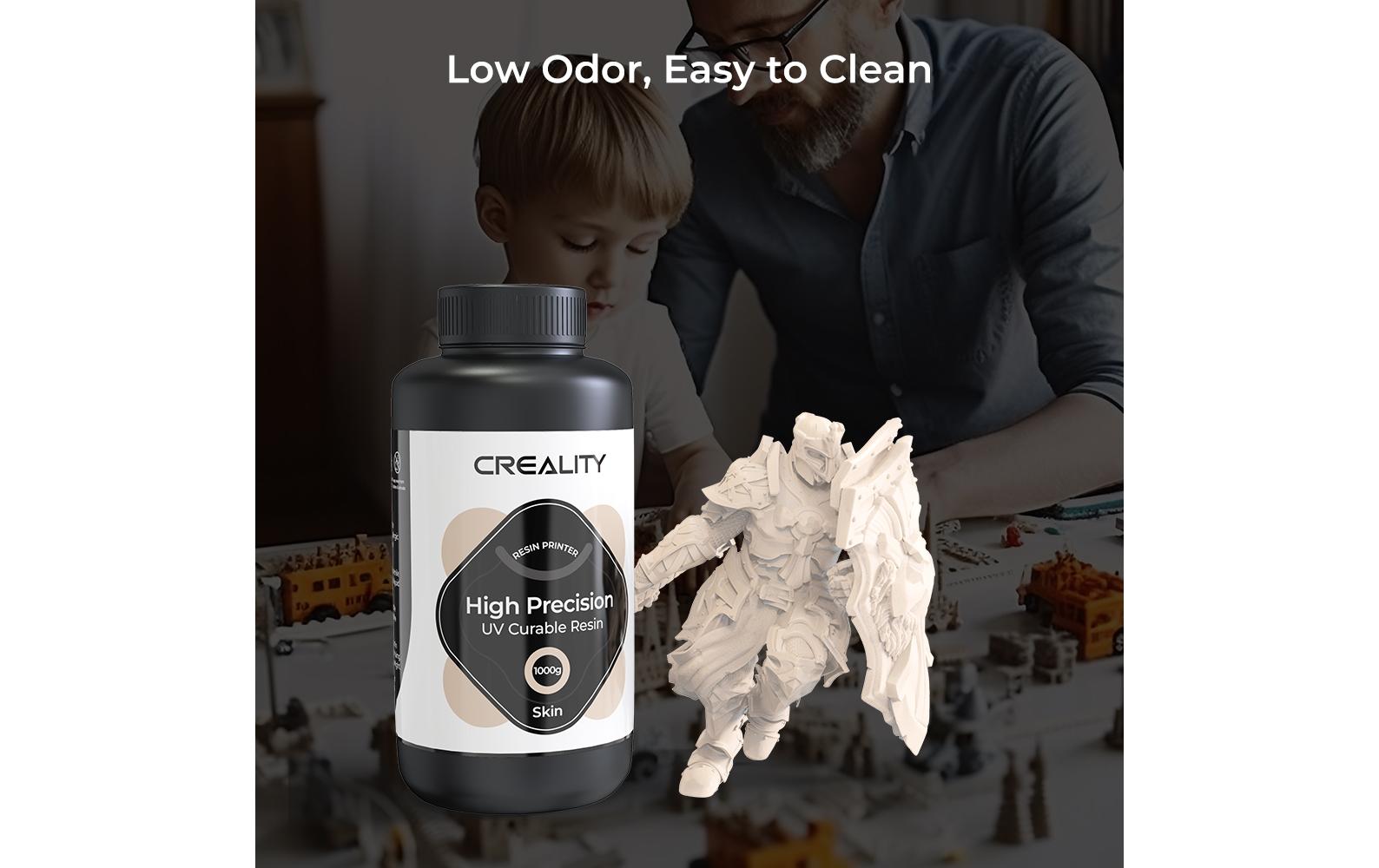 Creality 3D 3D-Drucker-Harz Grau, matt, 1 kg – für 8K- und 10K-LCD-3D-Drucker