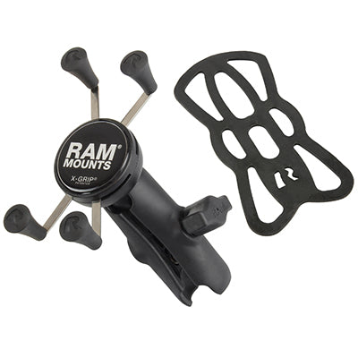 RAM Mounts Universal X-Grip – Fahrrad-/Motorrad-Halterung – für RAMMOUNT-System – Schwarz