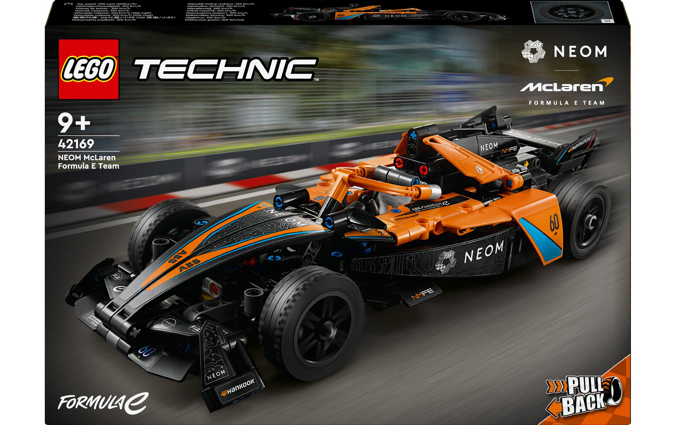 LEGO Technic NEOM McLaren Formel E Rennwagen – 452-teilig – 12 × 6 × 31 cm – ab 9 J.