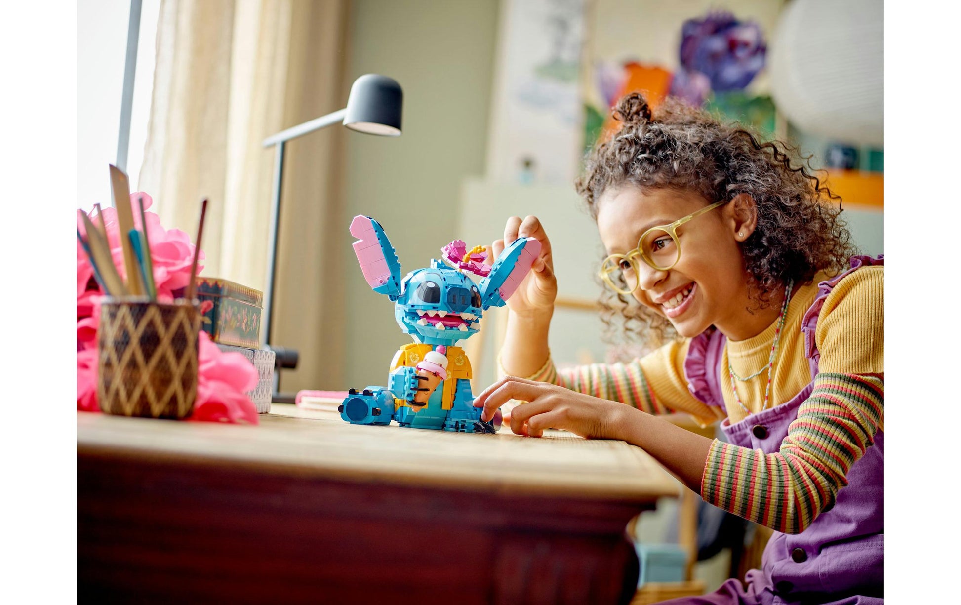 LEGO 3D Puzzle Disney Stitch – 730 Teile – 20 cm – ab 9 Jahren