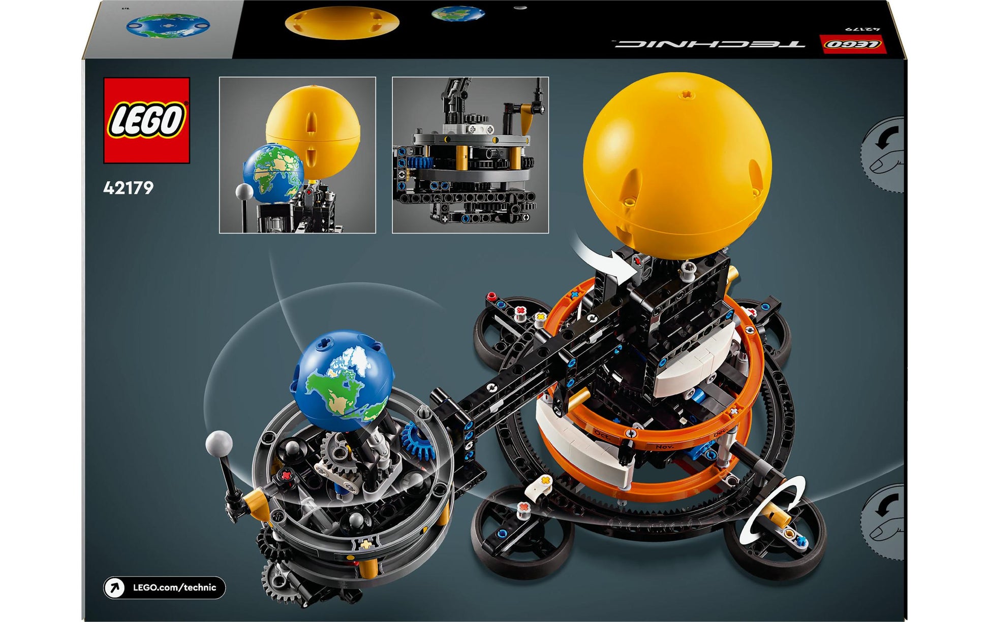 LEGO Technic-Set – Sonne Erde Mond, 526 Teile, ab 10 Jahren, 18 × 24 × 33 cm