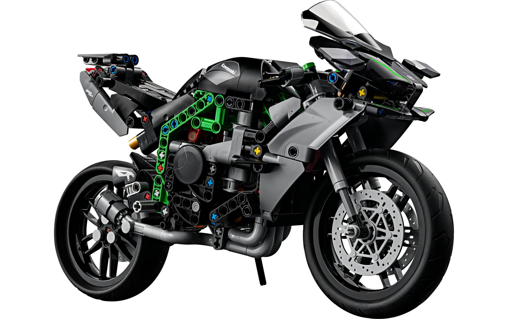 LEGO Technic Kawasaki Ninja H2R Motorrad Bauset – 643-teilig – ab 10 J. – 9 × 17 × 31 cm