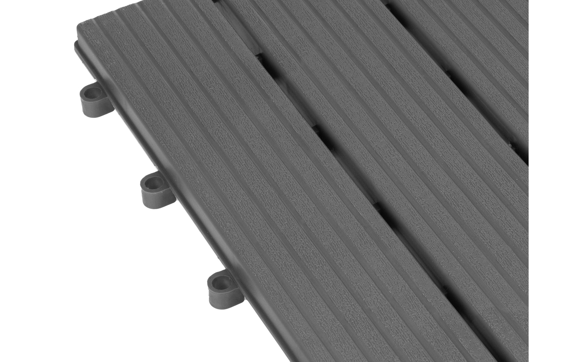 COCON Bodenplatte – 300 × 300 × 24 mm, Polypropylen (PP), Grau, 6 Stk.