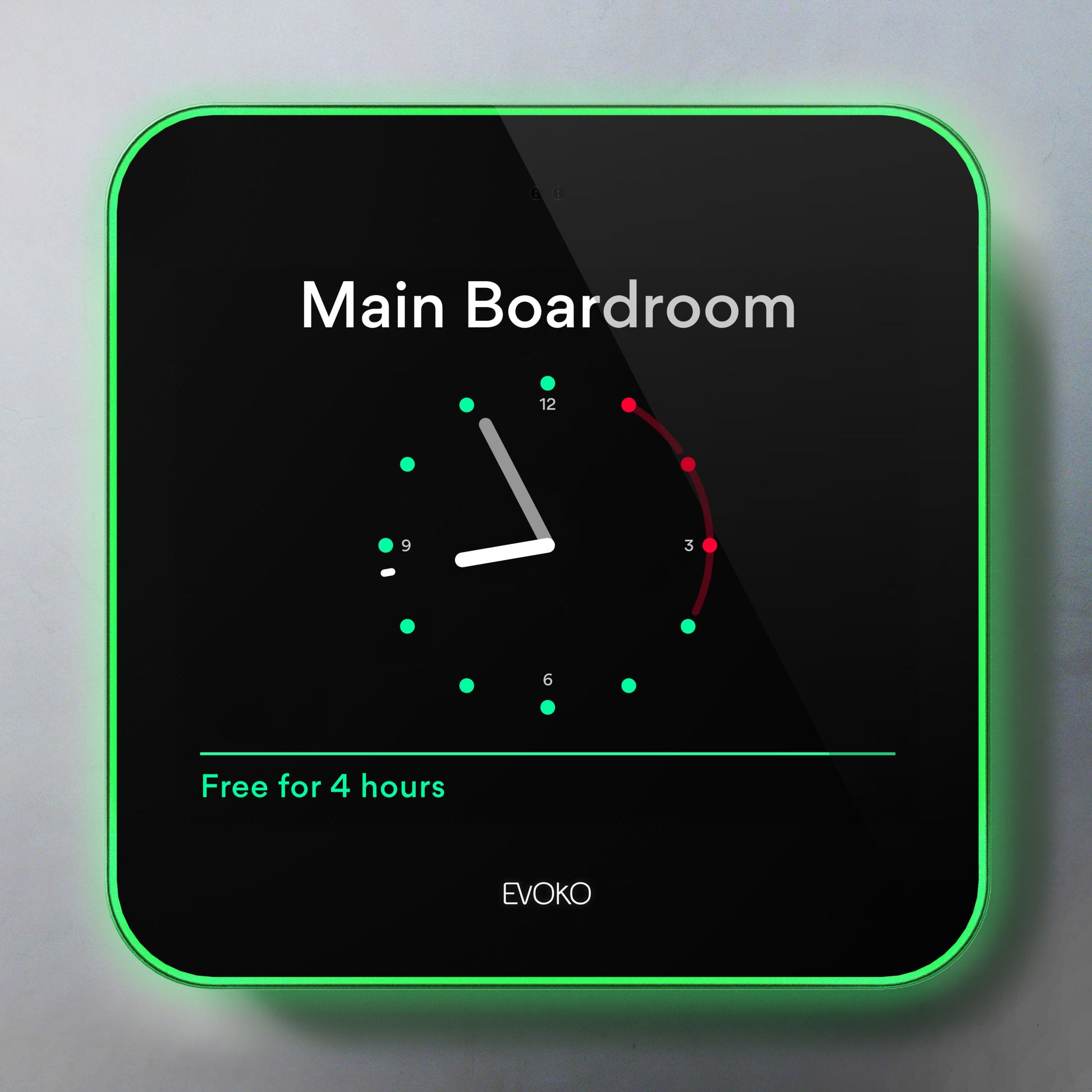 Evoko Liso – 8" Touchpanel – PoE, LAN (RJ45), WLAN