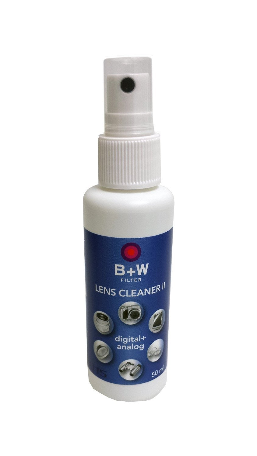 B+W Reinigungsset – 50 ml, Spraydose, Blau, Weiss