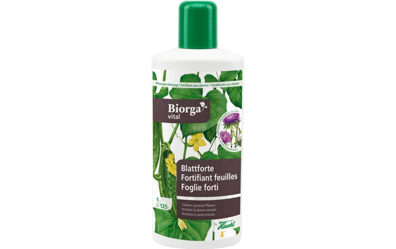 Hauert Mehrnährstoffdünger Mineraldünger, Biorga Blattforte, 1 l, flüssig, Bio
