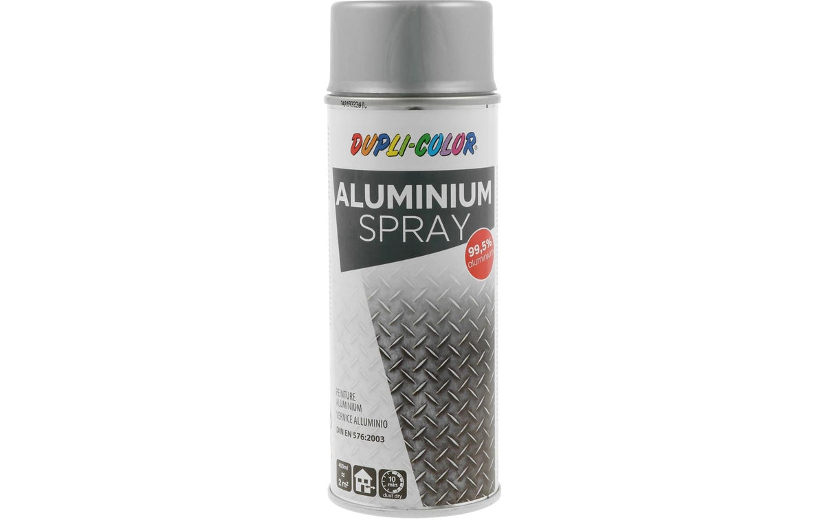 Dupli-Color Korrosionsschutz-Farbspray – Silber, matt – 400 ml – für Metall, Kunststoff, Holz