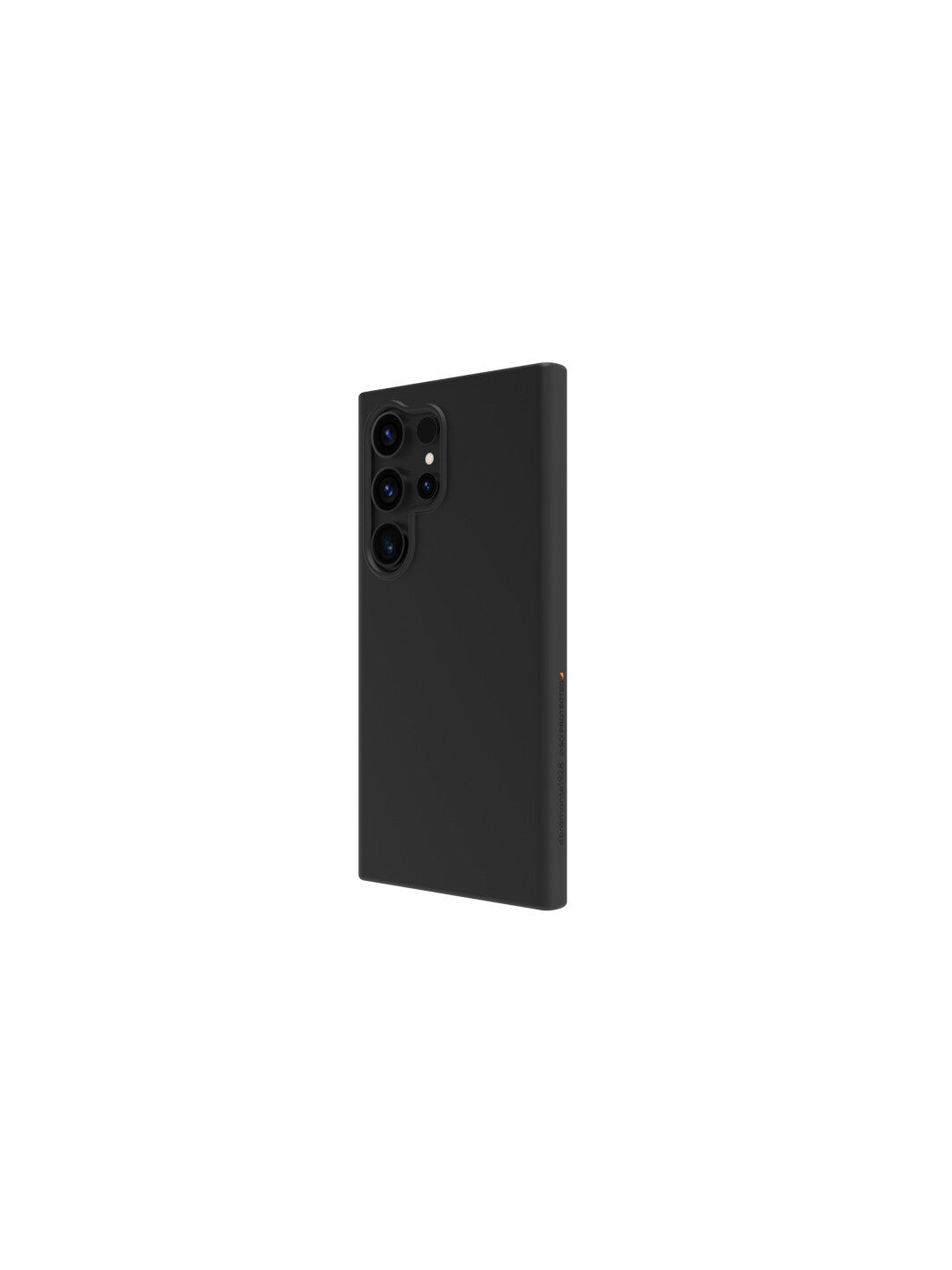 dbramante1928 Iceland Ultra D3O Hülle – für Galaxy S24 Ultra, Schwarz, Recycelter Kunststoff