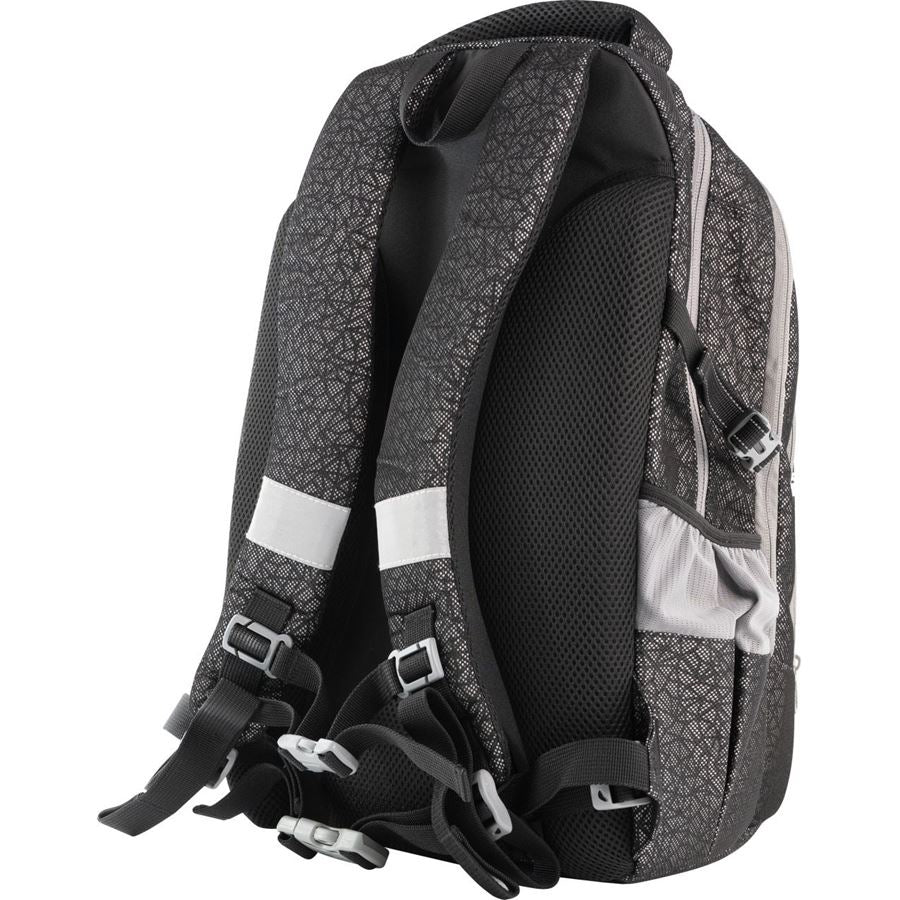 Eberhard Faber Schulrucksack, Schwarz, Grau, 30 l, 32×47×21 cm