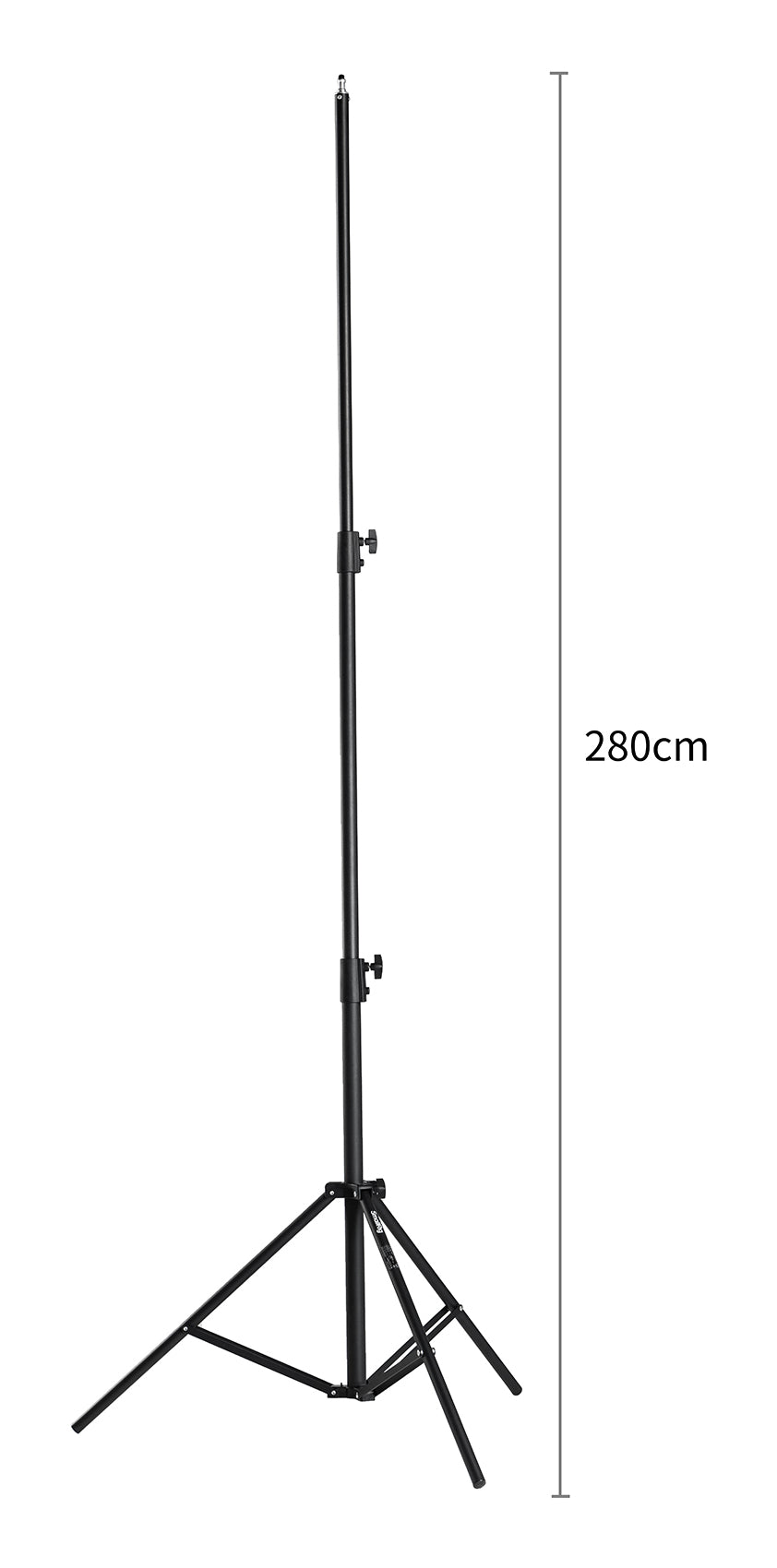 SmallRig LA-S280 Leuchtenstativ – bis 280 cm – Traglast 5 kg – Schwarz