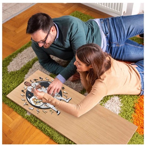 Iconic Puzzles Puzzle Kylian Mbappé – Real Madrid – 150 Teile – 21 × 30 cm – ab 10 J. – Holz – Mehrfarbig