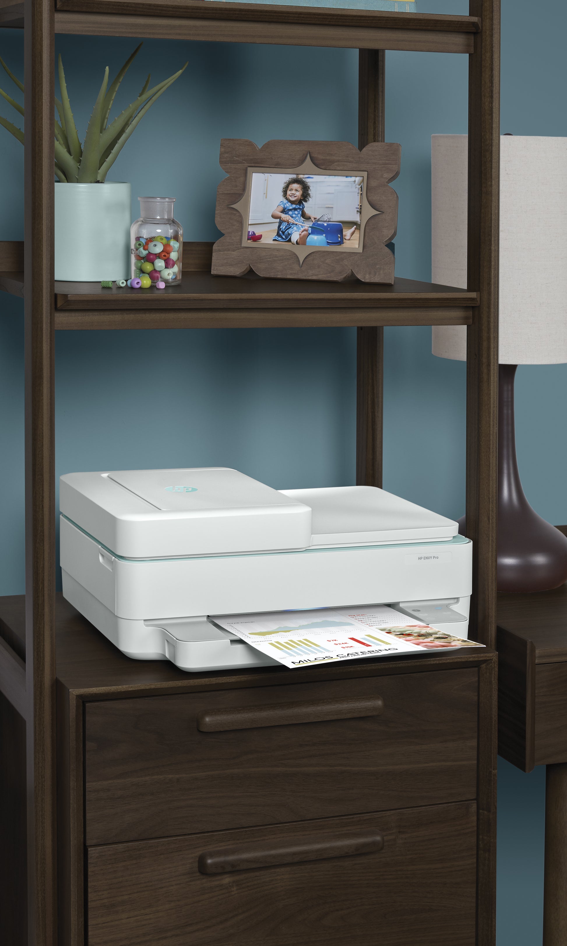 HP ENVY Pro 6432 – Farbtintenstrahl-Multifunktionsdrucker, A4, 4-in-1, Duplex, ADF, WLAN, AirPrint, Mopria