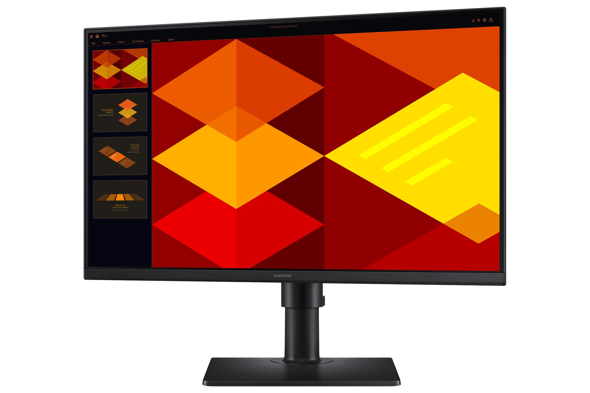 Samsung S40GD – Monitor, 24", 1920 × 1080 (Full HD), IPS, 100 Hz, 250 cd/m², VESA 100 × 100, Schwarz