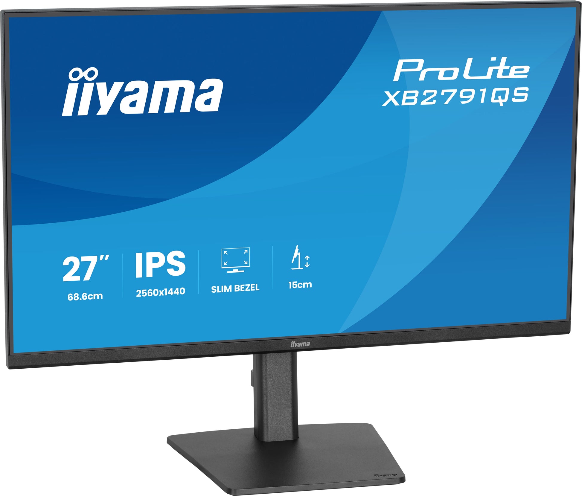 iiyama ProLite XB2791QS-B1 – 27", 2560 × 1440 (WQHD), IPS