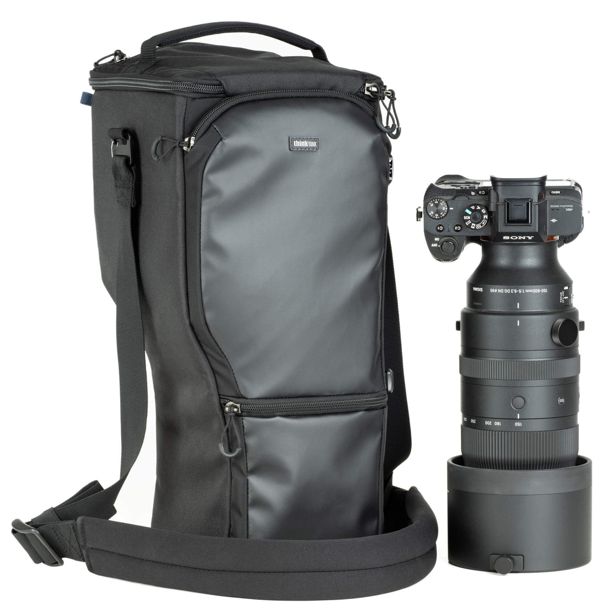Think Tank Digital Holster 150 V3.0 – Nylon/Polyester/TPU – Schwarz – für DSLR- und Systemkameras