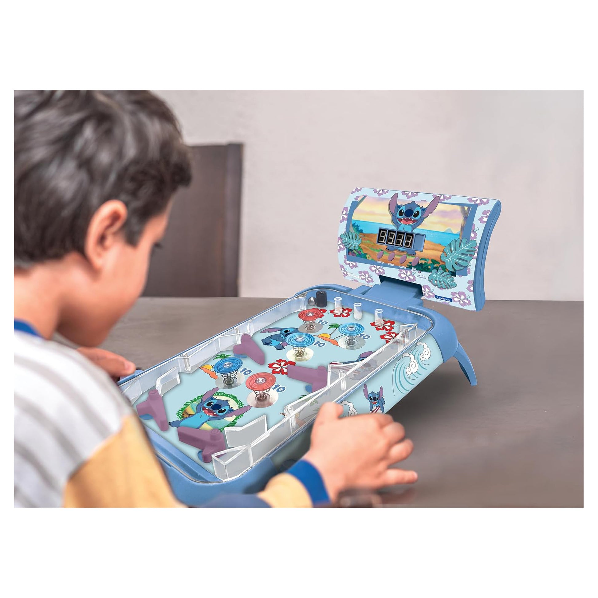 Lexibook Tischflipper Stitch – Brettspiel, 1–4 Spieler, ab 5 Jahren, 30 Min., mehrsprachig