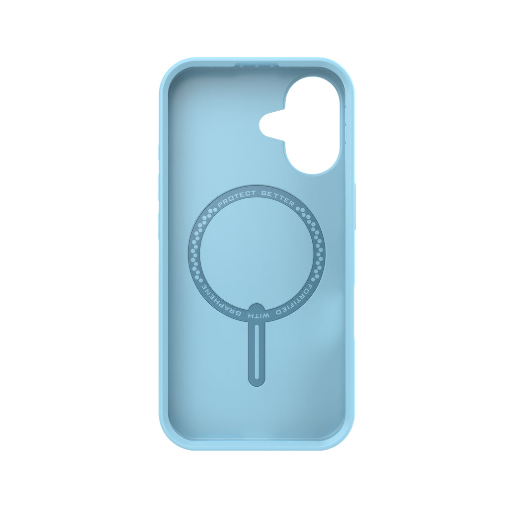ZAGG Backcover Soho – für Apple iPhone 16 – blau