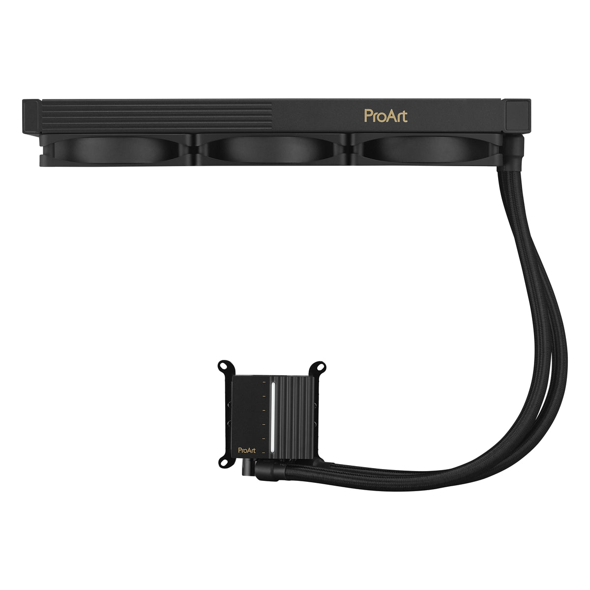 ASUS ProArt LC 360 – Flüssigkeitskühlung – 360 mm, 3×120 mm, 800–2200 U/min, für AM4, AM5, LGA 1700 und andere