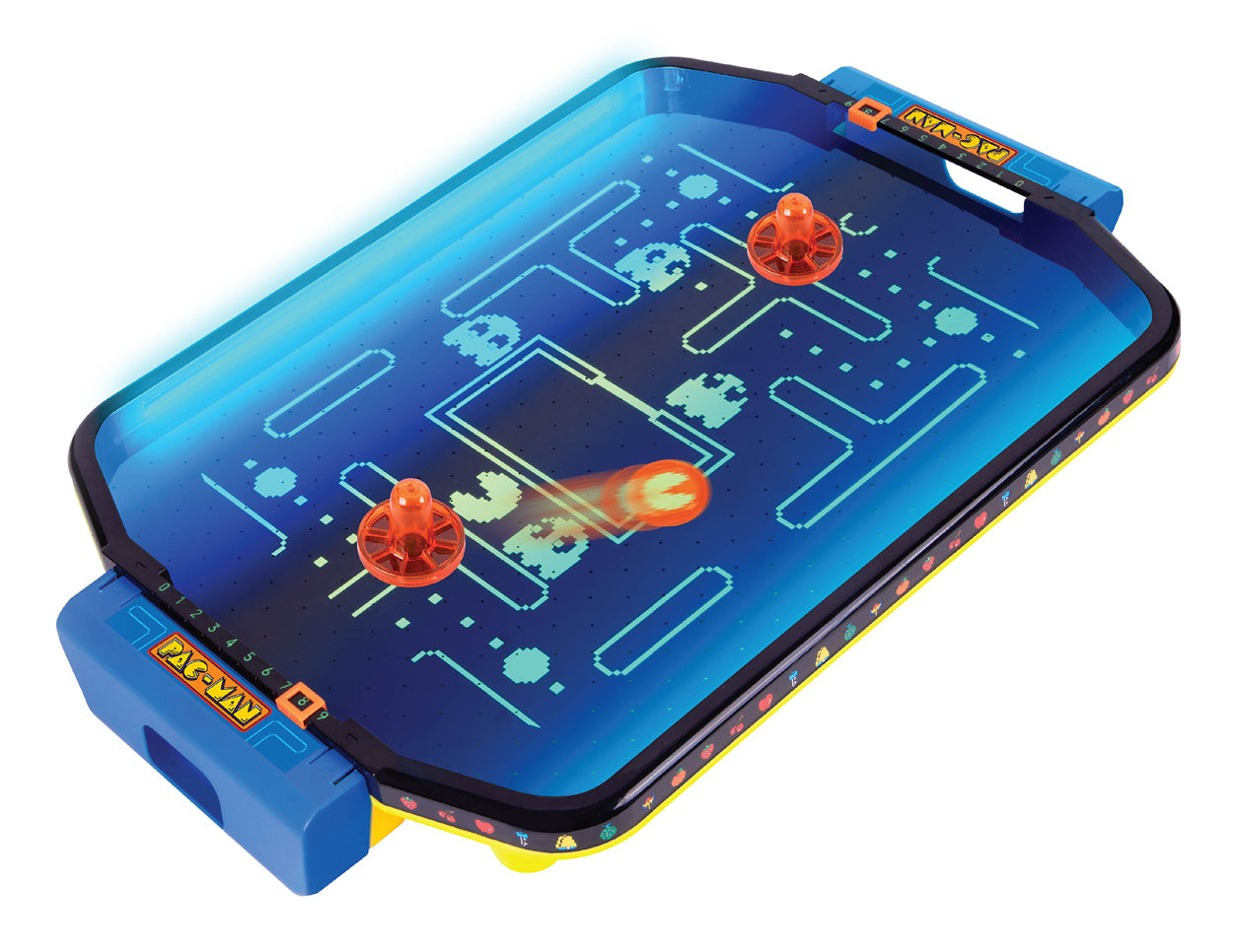 Sombo Pac-Man elektronisches Air Hockey – Brettspiel, 1–2 Spieler, ab 6 Jahren, 20 Min., mehrsprachig